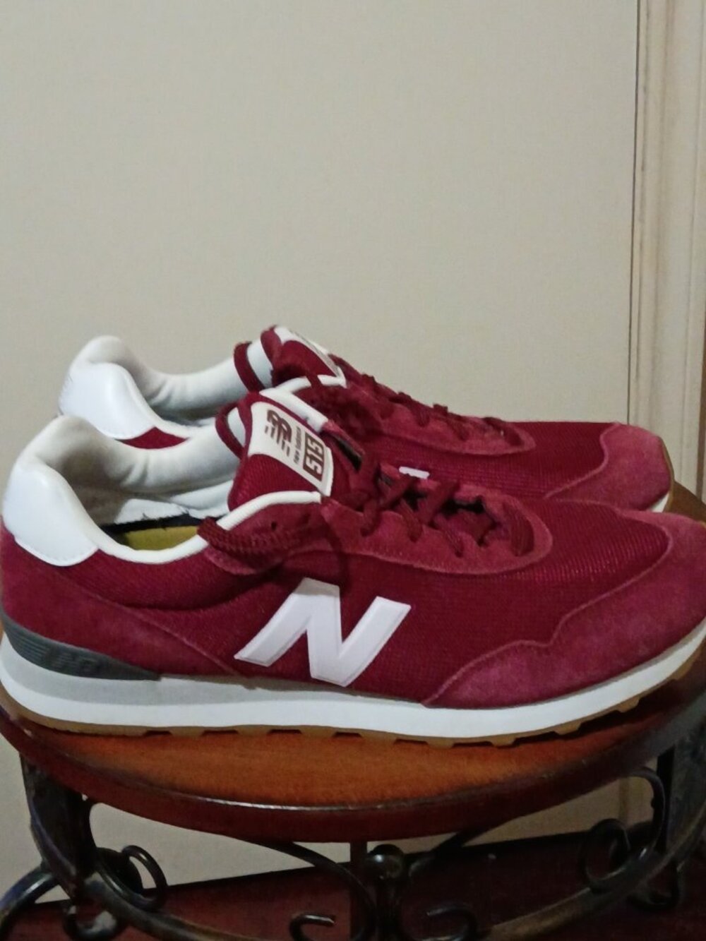 New Balance 515 Shoes Mens Size 11 Red Mesh Athletic Sneakers Low Top ML515HG3